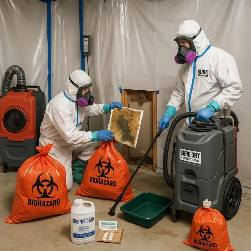 Contaminated Water Handling Protocols process in Faulkner County, AR