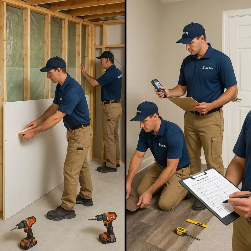 Repairs and Reconstruction process in Faulkner County, AR